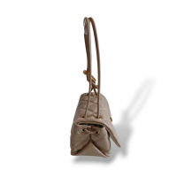 Bolsa Marc Jacobs The Quilted Leather Dual Bege Bolsa Marc Jacobs The Quilted Leather Dual Bege