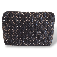 Clutch Marc Jacobs Studs Padlock Preta Clutch Marc Jacobs Studs Padlock Preta