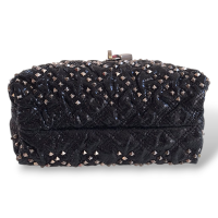 Clutch Marc Jacobs Studs Padlock Preta Clutch Marc Jacobs Studs Padlock Preta