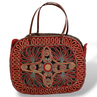 Bolsa Jamin Puech de Palha Colorida