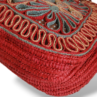 Bolsa Jamin Puech de Palha Colorida