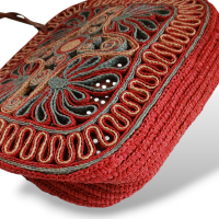 Bolsa Jamin Puech de Palha Colorida