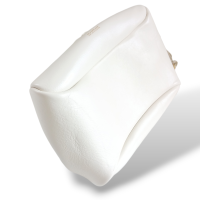 Bolsa Sportmax Branca com Alça em Madeira