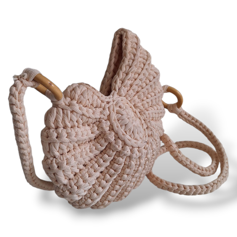 Bolsa De Crochê Off White
