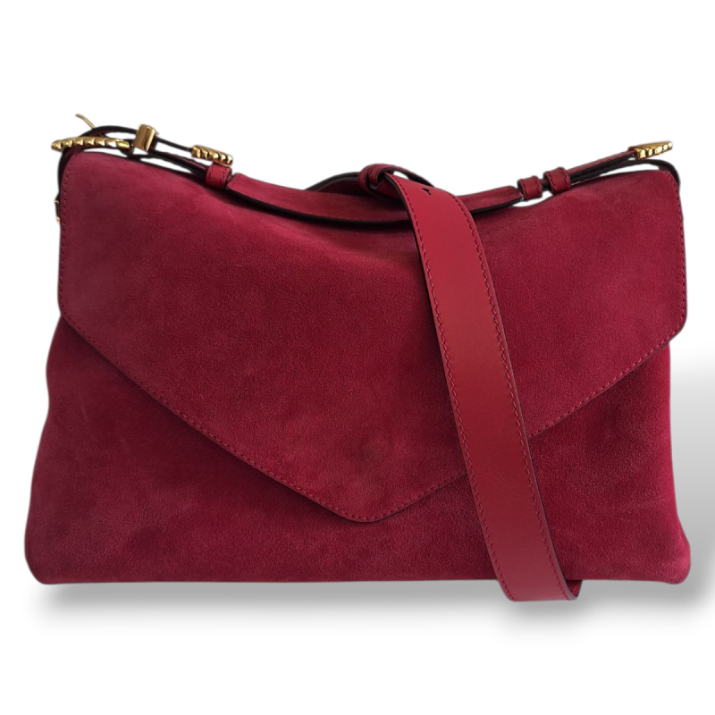Bolsa Alberta Ferreti Suede Rosa