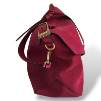 Bolsa Alberta Ferreti Suede Rosa