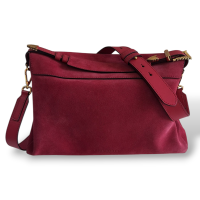 Bolsa Alberta Ferreti Suede Rosa