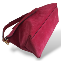 Bolsa Alberta Ferreti Suede Rosa