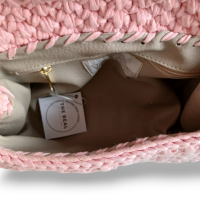 Bolsa Crochê Vasilis and Roxane Rosa