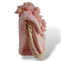 Bolsa Crochê Vasilis and Roxane Rosa