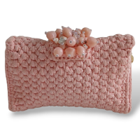 Bolsa Crochê Vasilis and Roxane Rosa