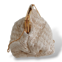 Clutch 13 BC de Palha com Detalhes Coloridos