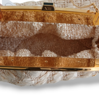 Clutch 13 BC de Palha com Detalhes Coloridos