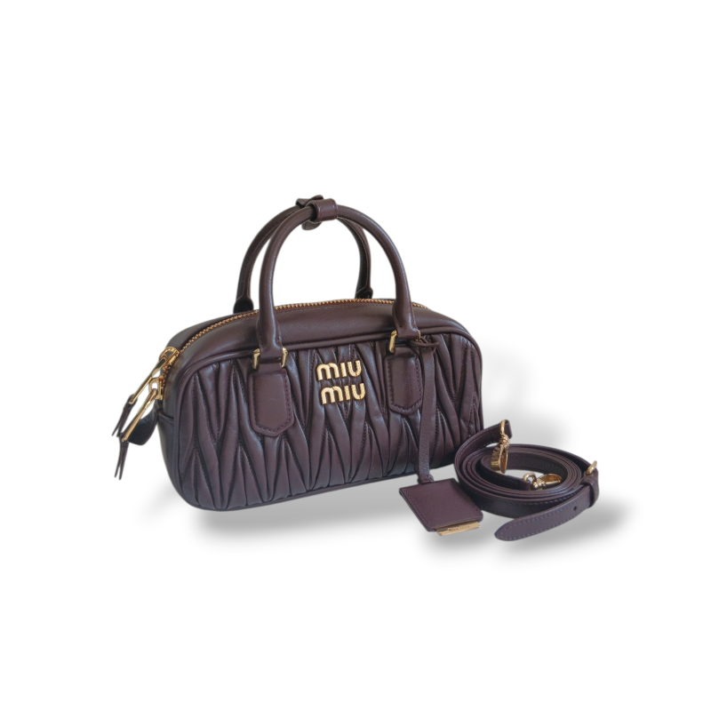 Bolsa Miu Miu Arcadie Marrom 