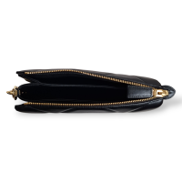 Bolsa Prada Quilted Triangle Preta Ferragens Douradas