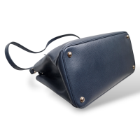 Bolsa Prada Saffiano Twist Galleria Azul Marinho