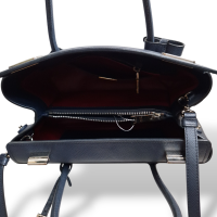 Bolsa Prada Saffiano Twist Galleria Azul Marinho