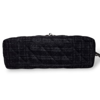 Bolsa Chanel Nano Kelly Denim Preta