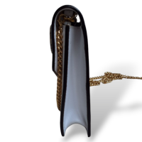 Bolsa Fendi Off White com Detalhes em Python