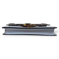 Bolsa Fendi Off White com Detalhes em Python