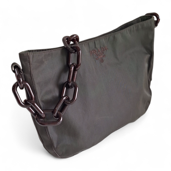 Bolsa Prada Nylon Marrom