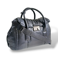 Bolsa Prada Sound Bomber Preta 