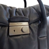 Bolsa Prada Sound Bomber Preta 