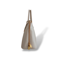 Bolsa Prada Promenade Saffiano Lux Off White 