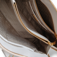Bolsa Prada Promenade Saffiano Lux Off White 