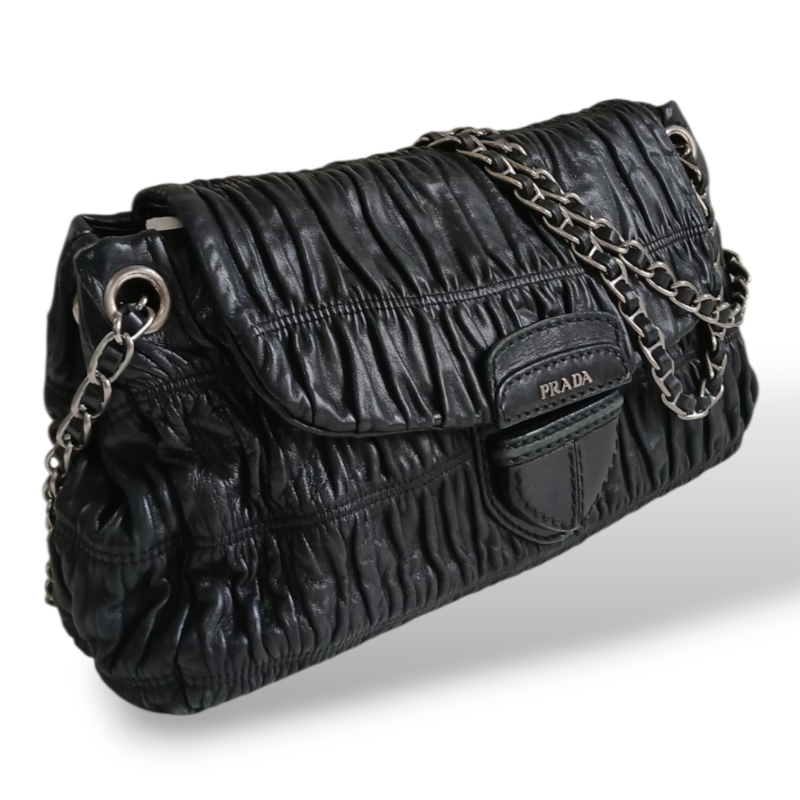 Bolsa Prada Matelassê Preta 