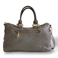 Bolsa Prada Glace Calf Cinza Bolsa Prada Glace Calf Cinza