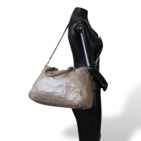Bolsa Prada Glace Calf Cinza Bolsa Prada Glace Calf Cinza