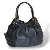 Bolsa Prada Soft Calf Preta Bolsa Prada Soft Calf Preta