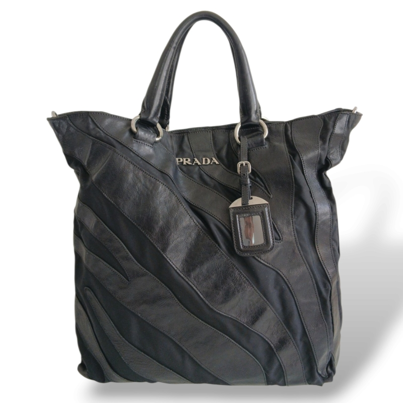 Bolsa Prada Wave Nappa Preta 