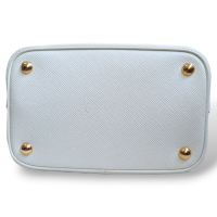 Bolsa Prada Panier Saffiano Off White