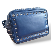 Bolsa Prada Bucket Azul Marinho 