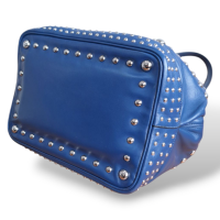 Bolsa Prada Bucket Azul Marinho 