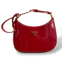 Bolsa Prada Cleo Verniz Cherry 