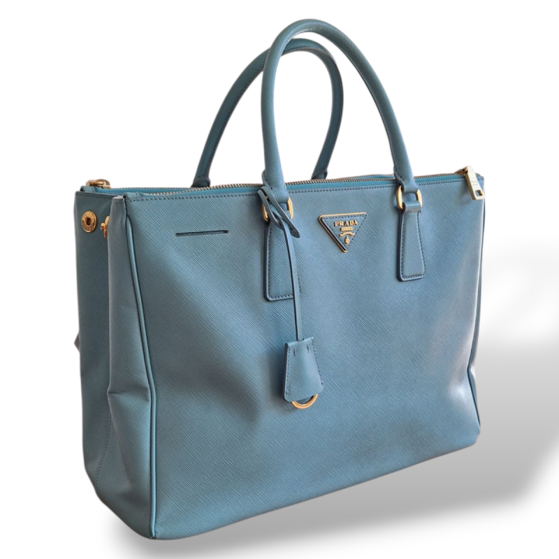 Bolsa Prada Saffiano Azul