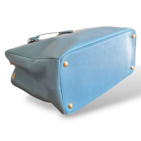 Bolsa Prada Saffiano Azul