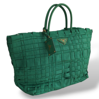 Bolsa Prada Tressê Nylon Verde
