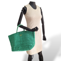 Bolsa Prada Tressê Nylon Verde