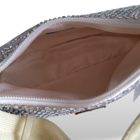 Bolsa Prada Re Edition Crystal 2000 Branca 