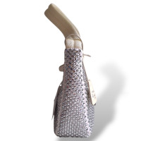 Bolsa Prada Re Edition Crystal 2000 Branca 