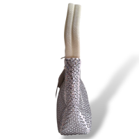 Bolsa Prada Re Edition Crystal 2000 Branca 