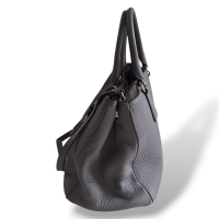 Bolsa Prada Tote Cinza com Alça Longa 