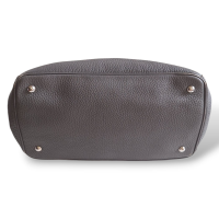 Bolsa Prada Tote Cinza com Alça Longa 