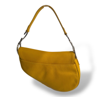 Bolsa Christian Dior Saddle Amarela