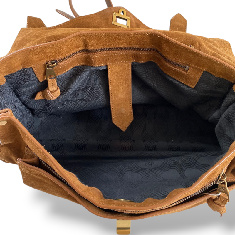 Bolsa Proenza Schouler Suede Caramelo