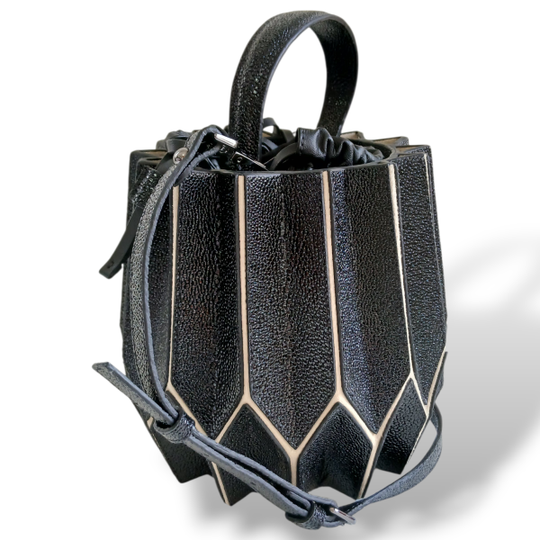 Bolsa Ryzi Gamora Preta Com Glitter